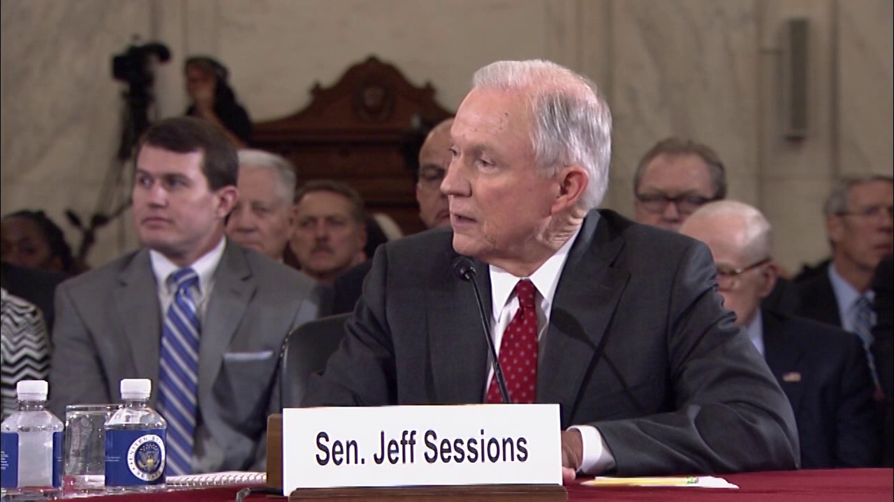 Sen. Richard Blumenthal Questions AG Nominee Sen. Jeff Sessions