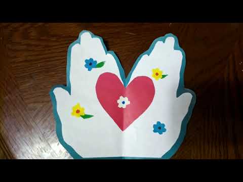 Открытка к любому празднику/8 марта/Валентинка своими руками/DIY Valentin’s Day card ideas