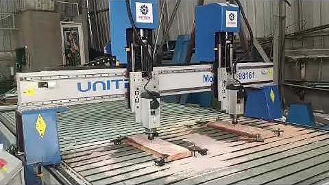 CNC DOUBLE HEAD ROUTER MACHINE