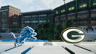 Madden 26 - Detroit Lions @ Green Bay Packers - Week 1