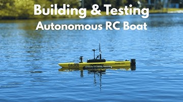 Building and Testing an Autonomous 3D Printed RC Boat (Attacked by a Tarpon!)