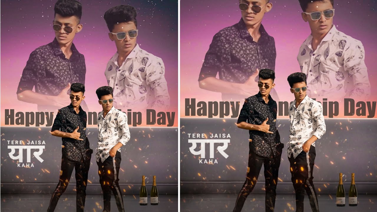 PicsArt Photo Editing 2022 | Friendship Day photo Editing 2022 | Happy friendship Day photo Editing