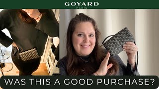 GOYARD VARENNE CONTINENTAL WALLET FIRST IMPRESSIONS // WHAT FITS, PRICE, MOD SHOTS AND MORE!