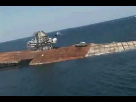USS Oriskany sinking
