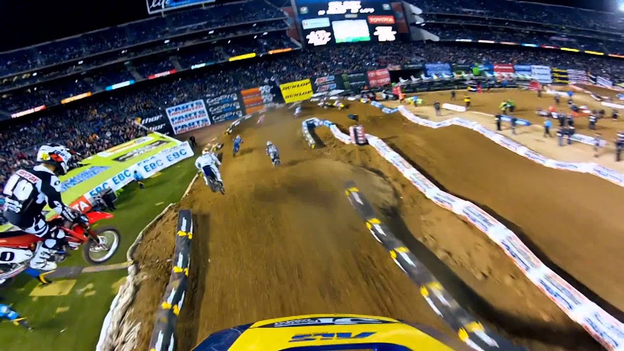 shapes paint GoPro HD: Mike Alessi Main Event 2012 Monster Energy Supercross San Diego
