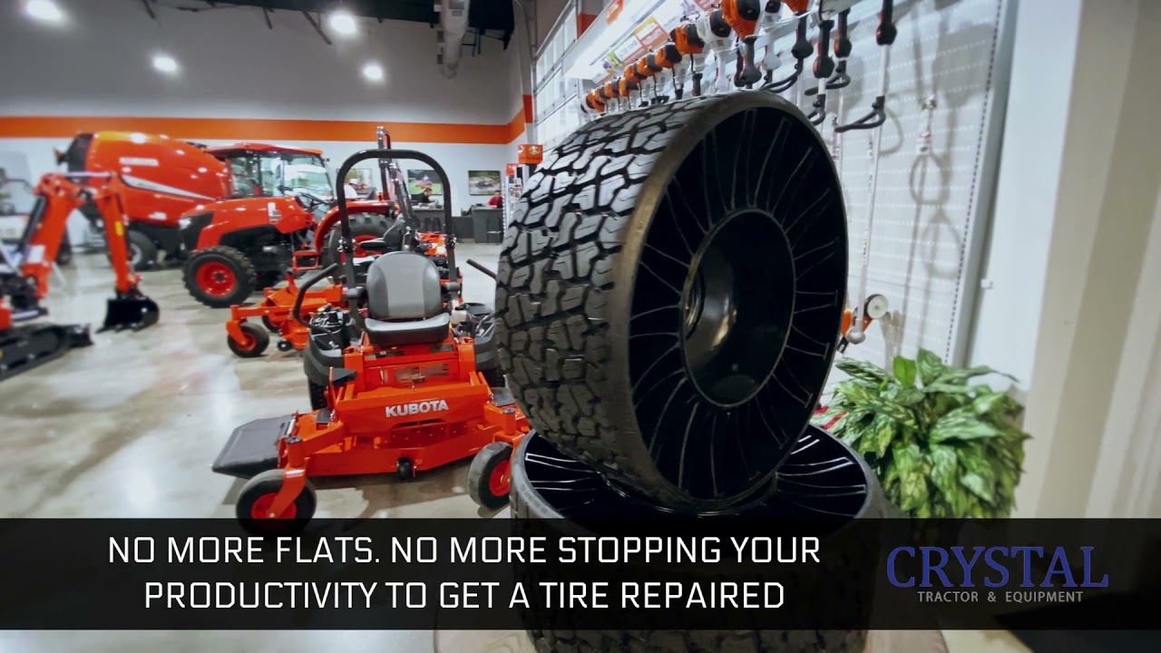 Crystal Tractor & Equipment TWEEL Airless Tire