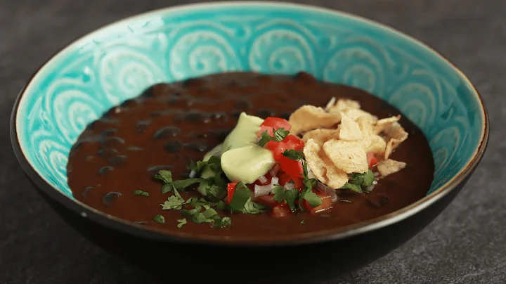 Black Bean Soup in the Instant Pot