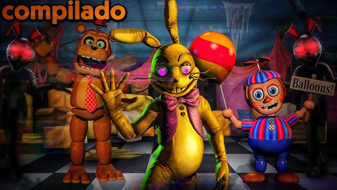 ordem correta para jogar fnaf #fnaf #fnaf4 #fnafsl #fnaf2 #fnaf1