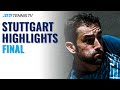 Marin Cilic vs Felix Auger-Aliassime | Stuttgart 2021 Final Highlights