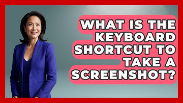 What Is The Keyboard Shortcut To Take A Screenshot? - Graphic Design Nerd