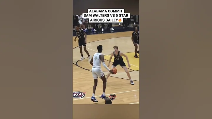 68 Alabama Commit Sam Walters vs 5 Star Airious Ba...