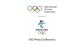 Press Conference with IOC President - 18.02.2022