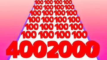 Number Master vs Number Run Master 3D - Number Running Game (Math Games) Part 6