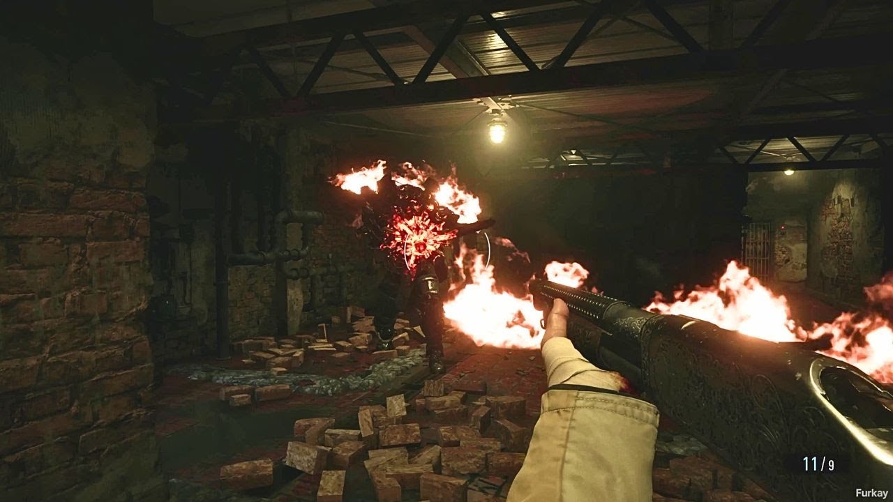 Sturm Big Fan Belly Boss Fight - Resident Evil Village