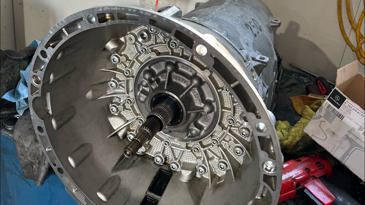 Mercedes V12 722.6 Transmission Oil Pump Replacement 800HP S65 YouTube