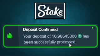 HOW TO DEPOSIT CRYPTO IN STAKE WALLET