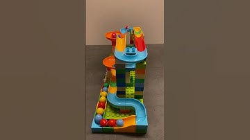 ASMR Relaxing Marble Run #legoduplo #satisfying #legoduploworld #lego #duplo #marblerace