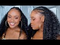 DIY: TRENDING FULANI BRAIDS WITH CURLS - Crochet Style - Spring/Summer Hairstyle ft. Trendy Tresses
