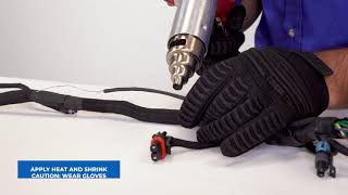 How To Install EMI Shielding for Small Wires with Shrink-N-Shield® (Nano)