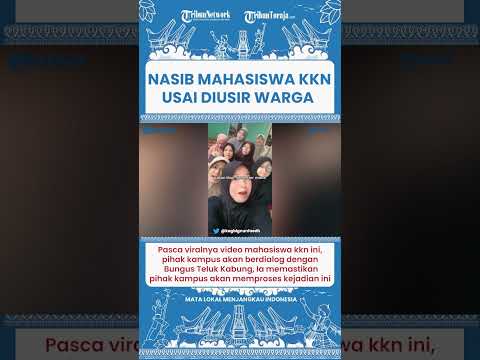 SHORT | Gegara Video Viral, Mahasiswa KKN Universitas Negeri Padang Diusir Warga!
