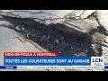 Potholes In Montreal All The Patchers Are Sleeping In The Garage