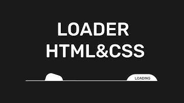 How to Make Loading Animation to Website in 3 Minutes!