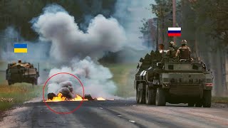 Cheap anti-tank missile Bullied Expensive Russian T-72 Tank in a few seconds | Battle for Kharkiv