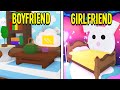 Boyfriend Vs Girlfriend CUTE MANSION Build Off In Adopt Me! (Roblox)