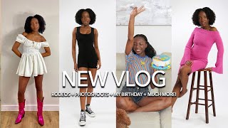 Vlog: First Rodeo, Designs Submissions, Photoshoots, Food, My Birthday &amp; Mochi’s First Flight!