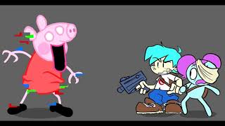 FNF vs Pibby Peppa Pig Leak