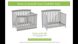 How to Convert Your Delta Children Crib to a Toddler Bed | Installation & Assembly Guide