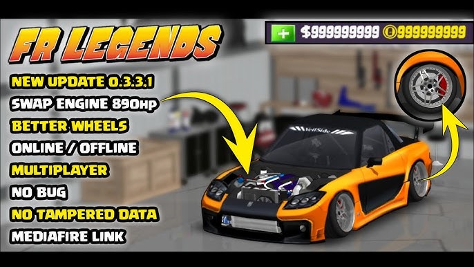 O JOGO DE CARROS MAIS POPULAR DO MUNDO GRÁTIS - FR LEGENDS 