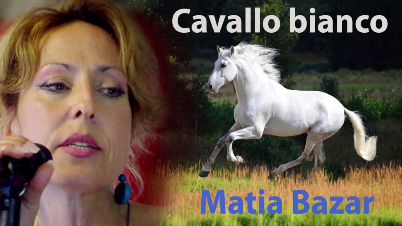 testi matia bazar cavallo bianco