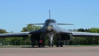 B-1B Lancer Bombers Thunder Into the Sky on CENTCOM Mission