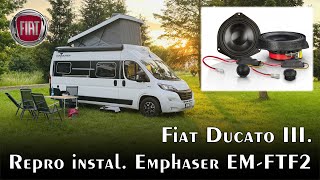 Fiat Ducato 3 instal. repro - Emphaser EM-FTF2