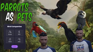 Parrots as Pets FiveM Script [ESX/QBCORE/QBOX] - Mic Scripts