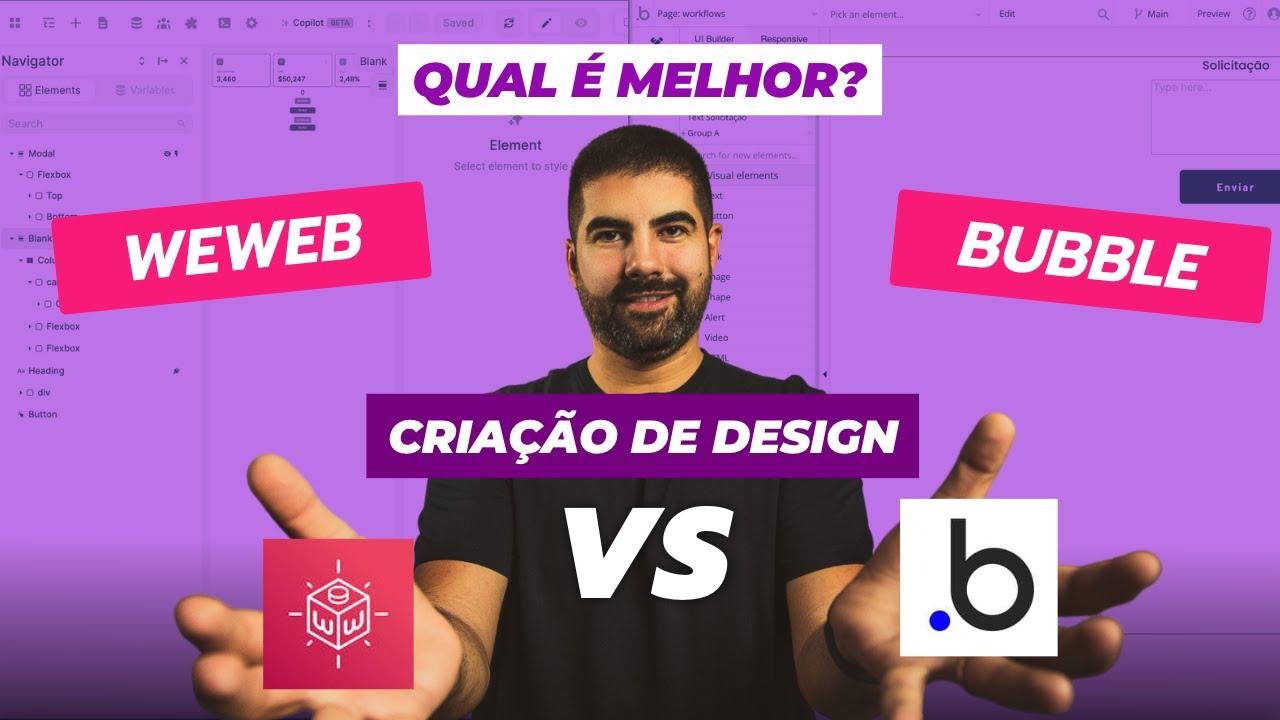 Bubble X We Criação de Design Qual é melhor? YouTube