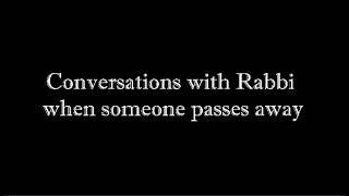 When someone passes away
