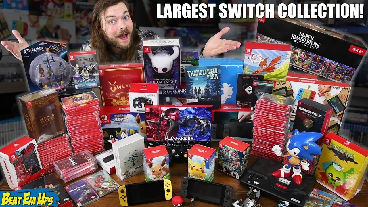 Worlds LARGEST Nintendo Switch Game Collection YouTube Worlds LARGEST Nintendo Switch Game Collection YouTube