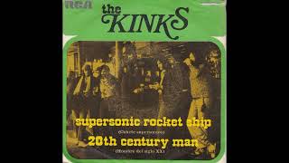 The Kinks - Supersonic rocket ship / 20th Century Man 1972 Single