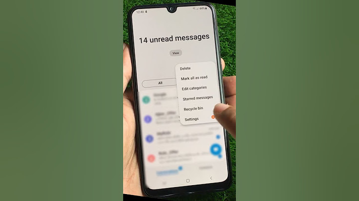 How to Turn On Message Delivery Report in Samsung Galaxy M21 #shorts