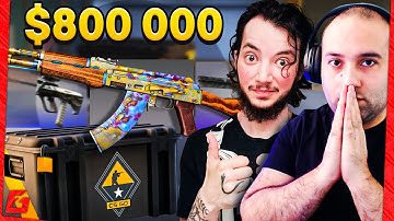 ეს სკინი 800 000$ ეღირება! CSGO.NET CASE OPENING თემოსთან