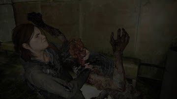 How to Survive Clickers Encounter in The Last of Us 2 (Grounded / No Damage) - [4K 60 FPS HDR]