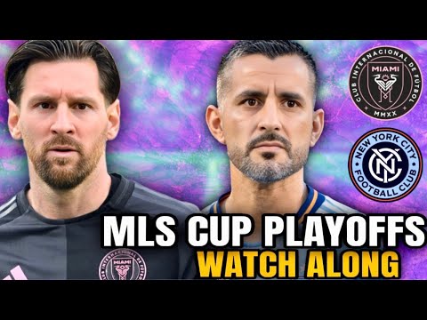 Inter Miami Vs NYCFC Live Watch Along 2025 MLS Playoffs