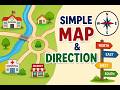 🧭 CTET Paper 2 SST | Map Reading & Directions Explained Simply