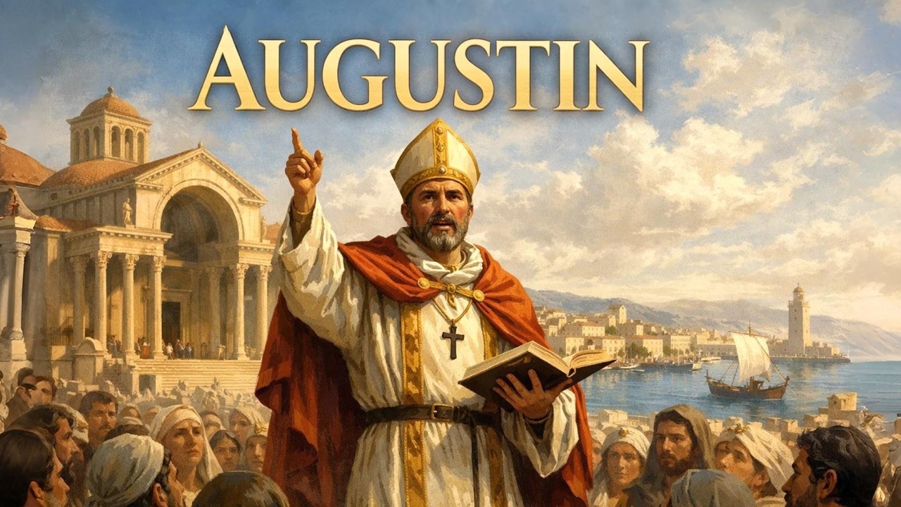 Saint Augustin — de la quête du plaisir à la Cité de Dieu | histoire pour dormir