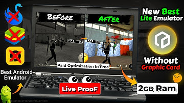 Best Emulator For Low End Pc/Laptop 😍 Paid Optimization In Free 🤑