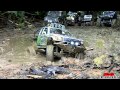 Mudding! Honcho Crawler King M35A2 AX10 Tuber Land Cruiser Unimog 6x6 Defender 90 Wraith Summit