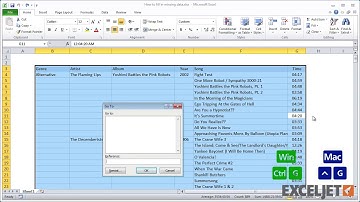 How to fill in missing data with a simple formula