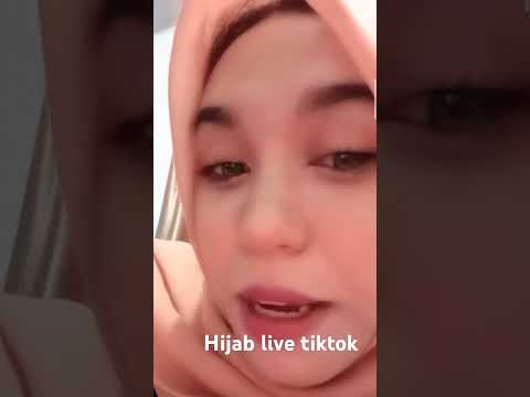hijab live tiktok maen lidah bikin enak 🤤 #tiktok #livetiktok #livestream